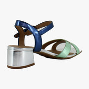 Mermaid Metallic Combination Faux Leather