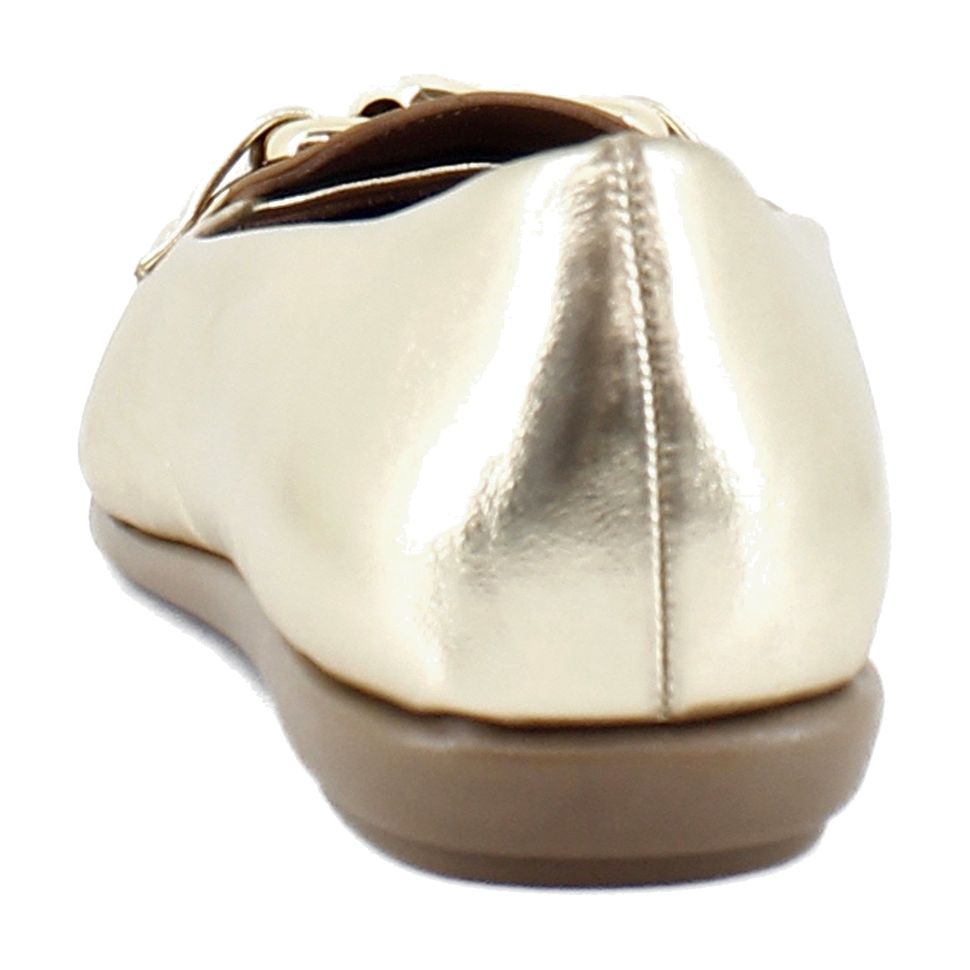 Gold/Tan Faux Leather