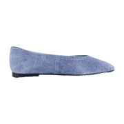 Blue Jean Denim Suede