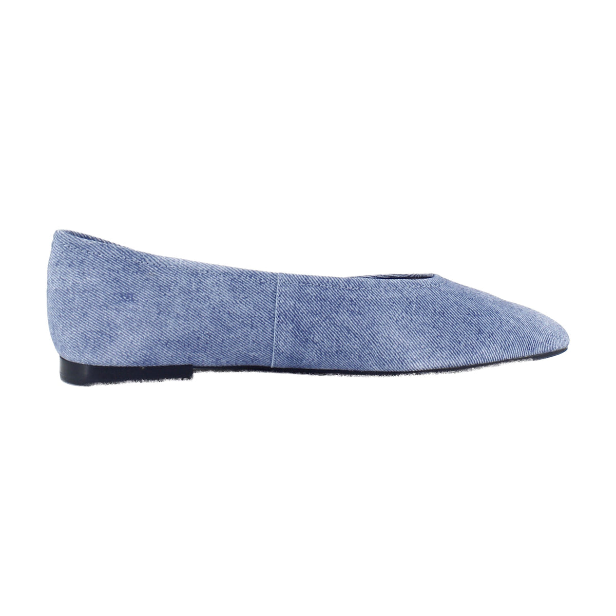 Blue Jean Denim Suede
