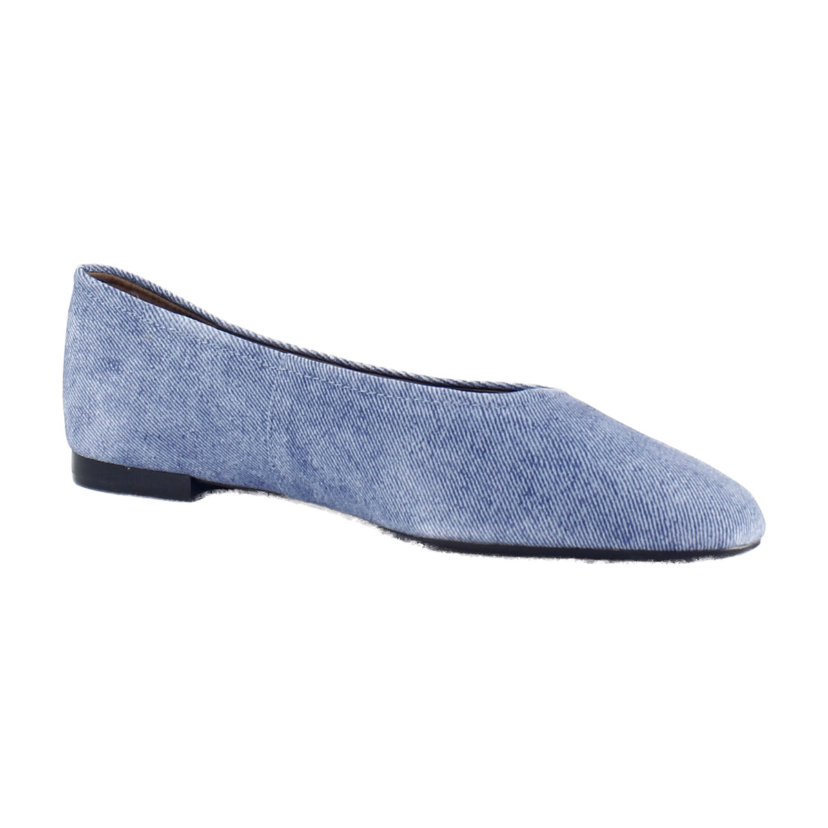 Blue Jean Denim Suede