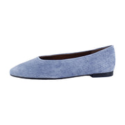 Blue Jean Denim Suede