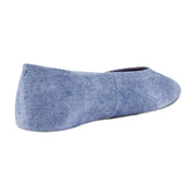 Blue Jean Denim Suede