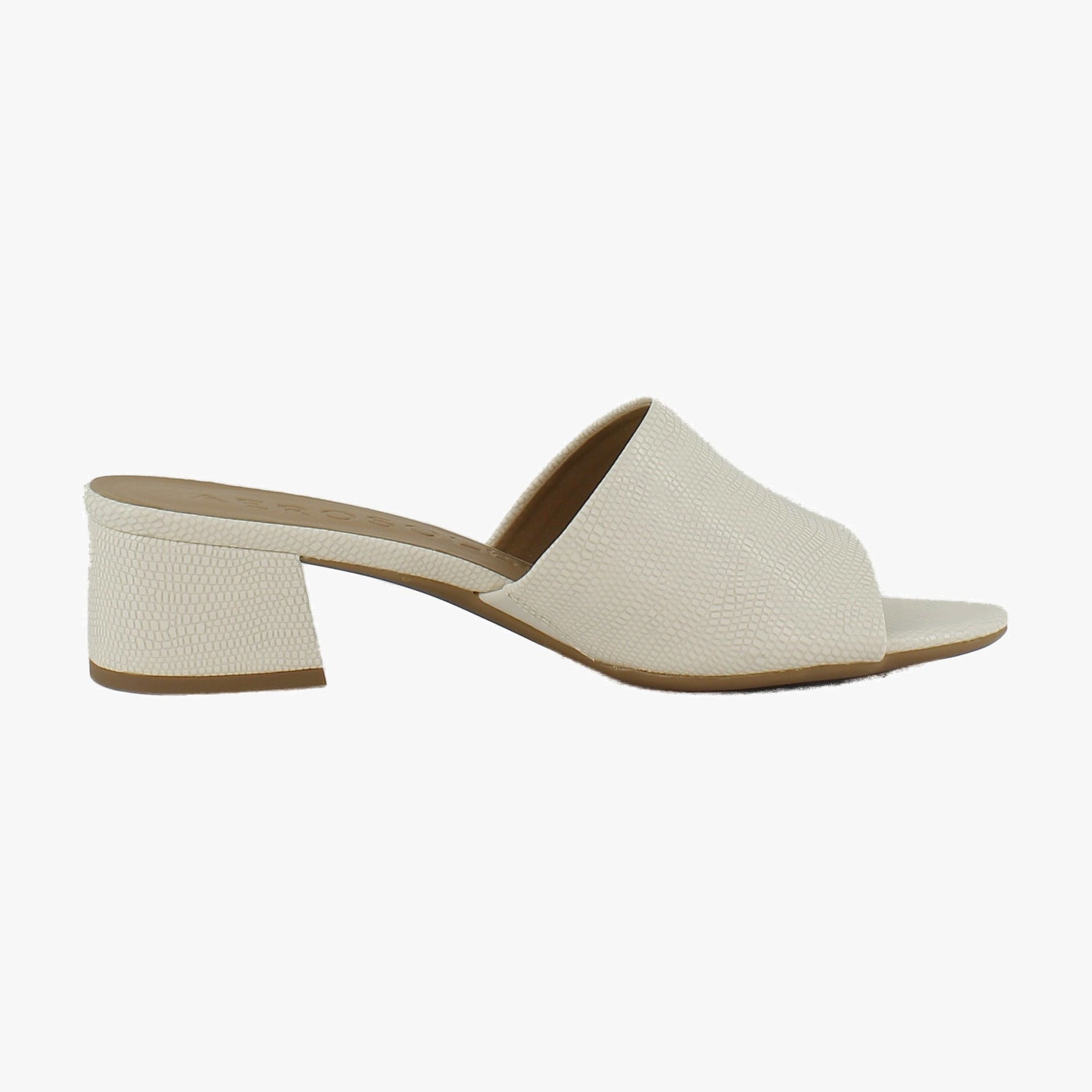 Eggnog Lizard Embossed Faux Leather