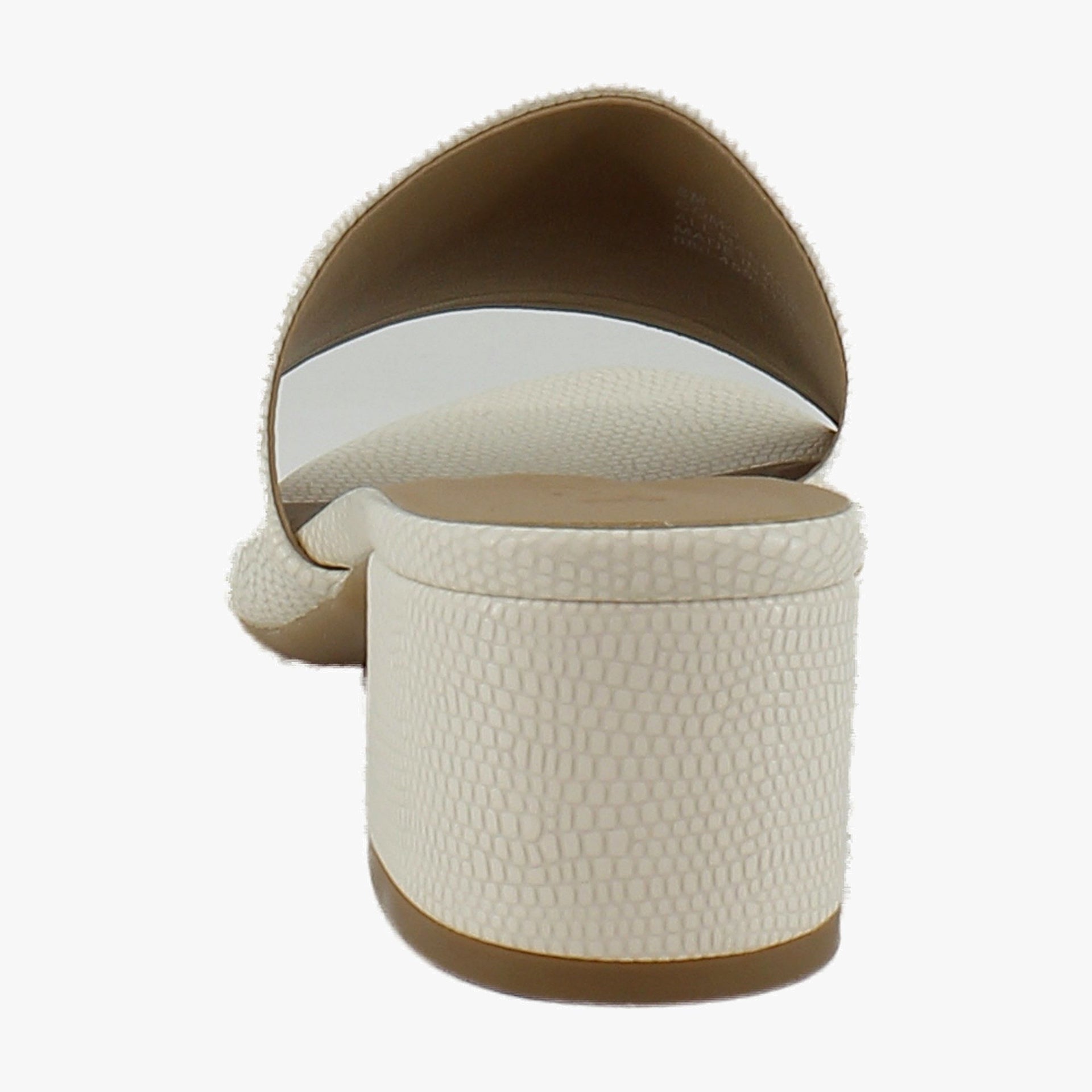 Eggnog Lizard Embossed Faux Leather