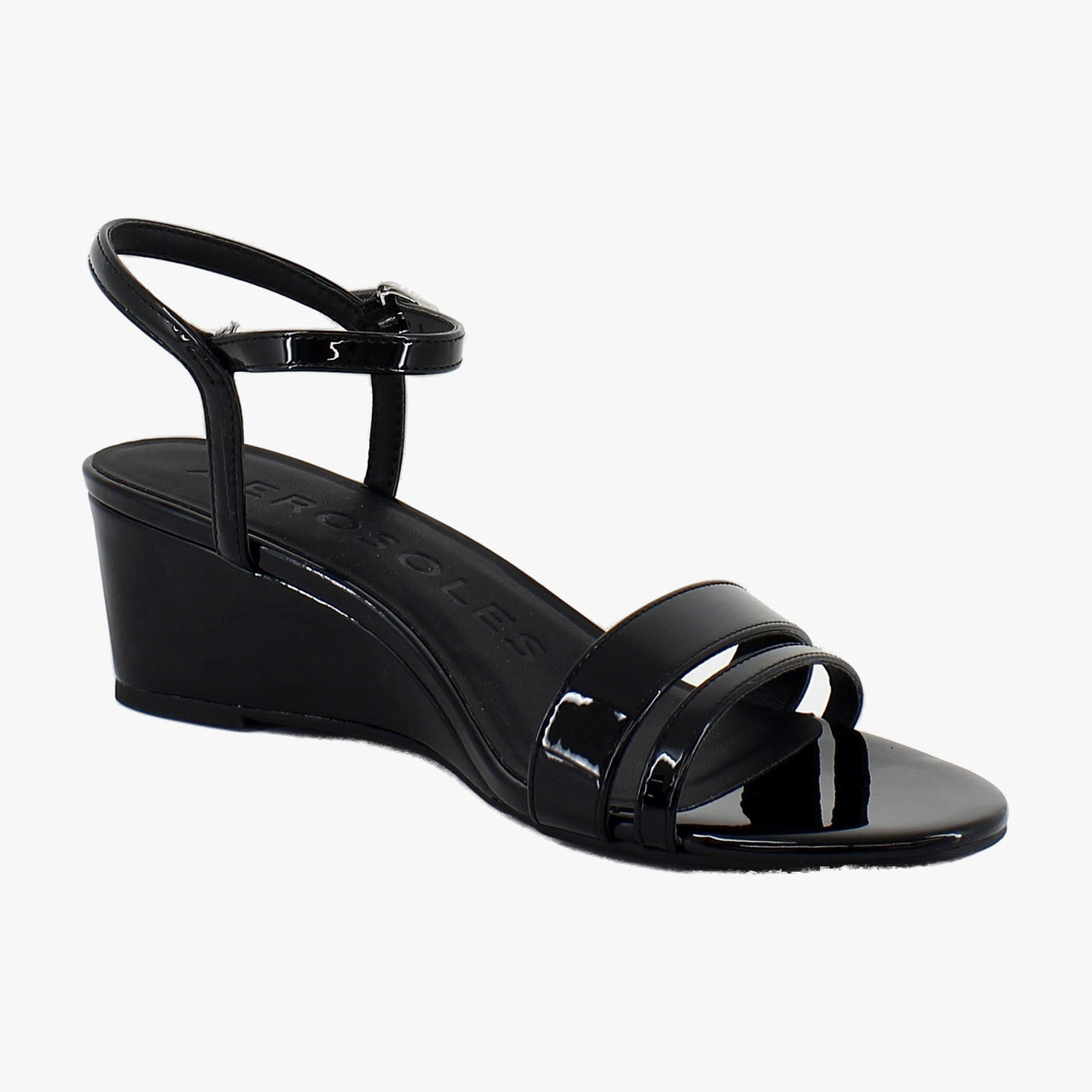 Black Patent Faux Leather