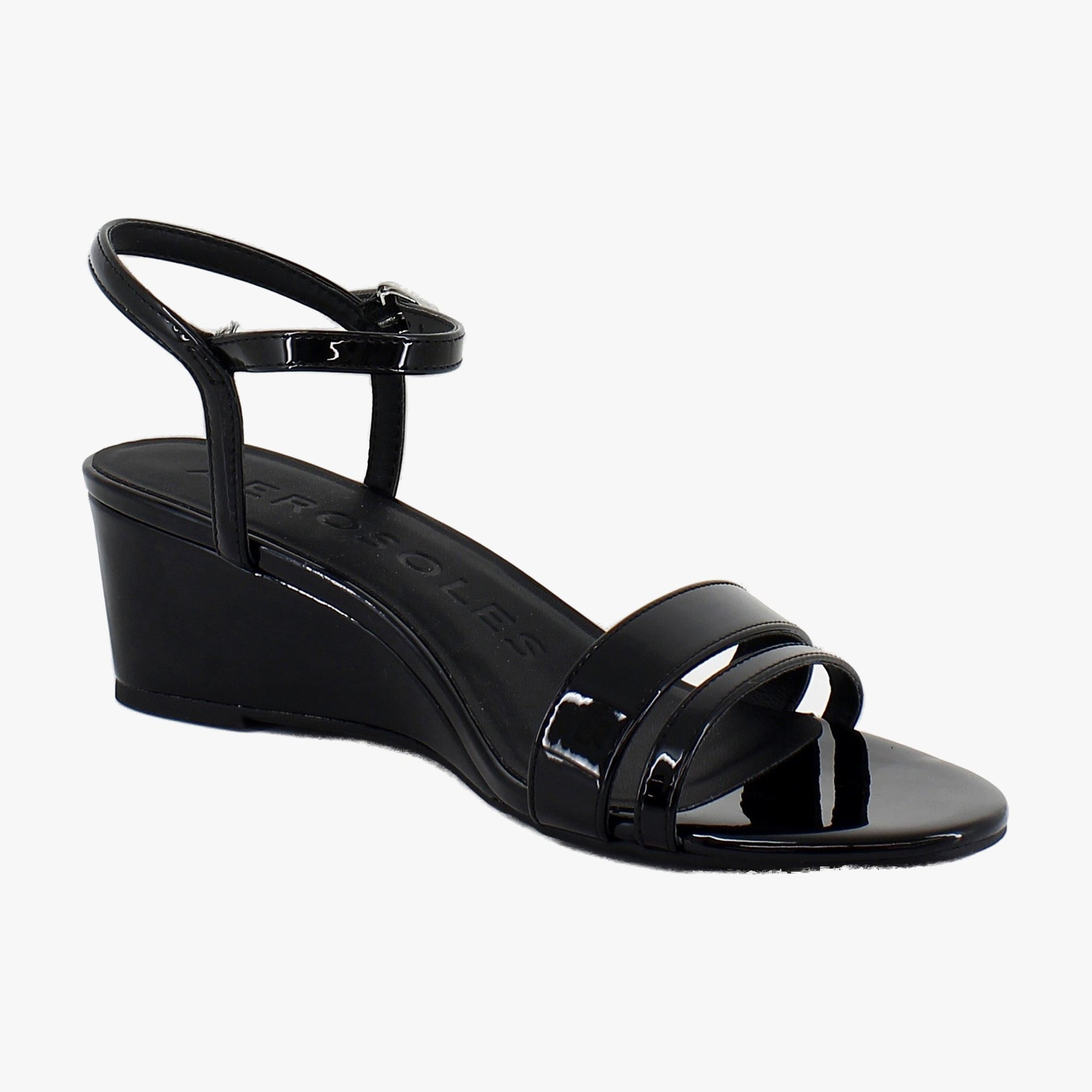 Black Patent Faux Leather