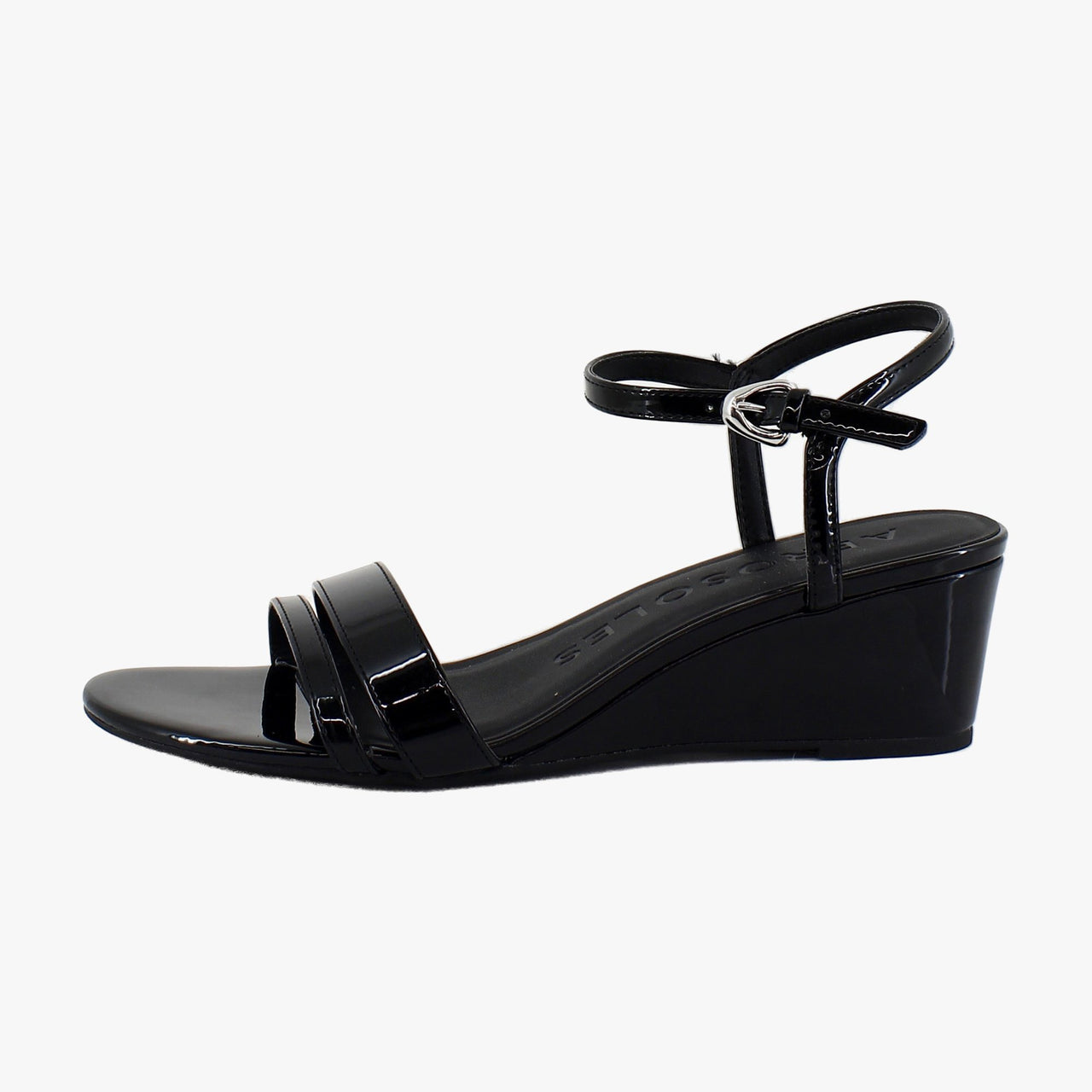 Black Patent Faux Leather