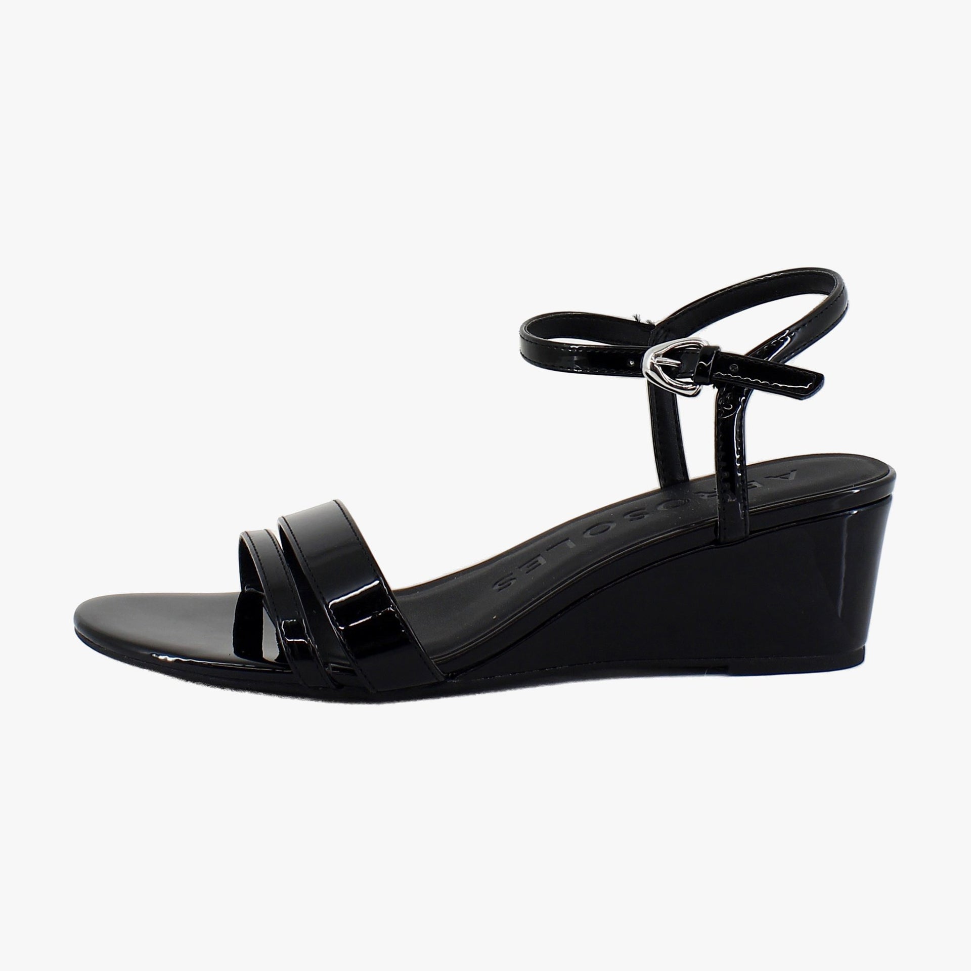 Black Patent Faux Leather