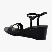 Black Patent Faux Leather