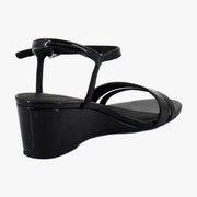 Black Patent Faux Leather