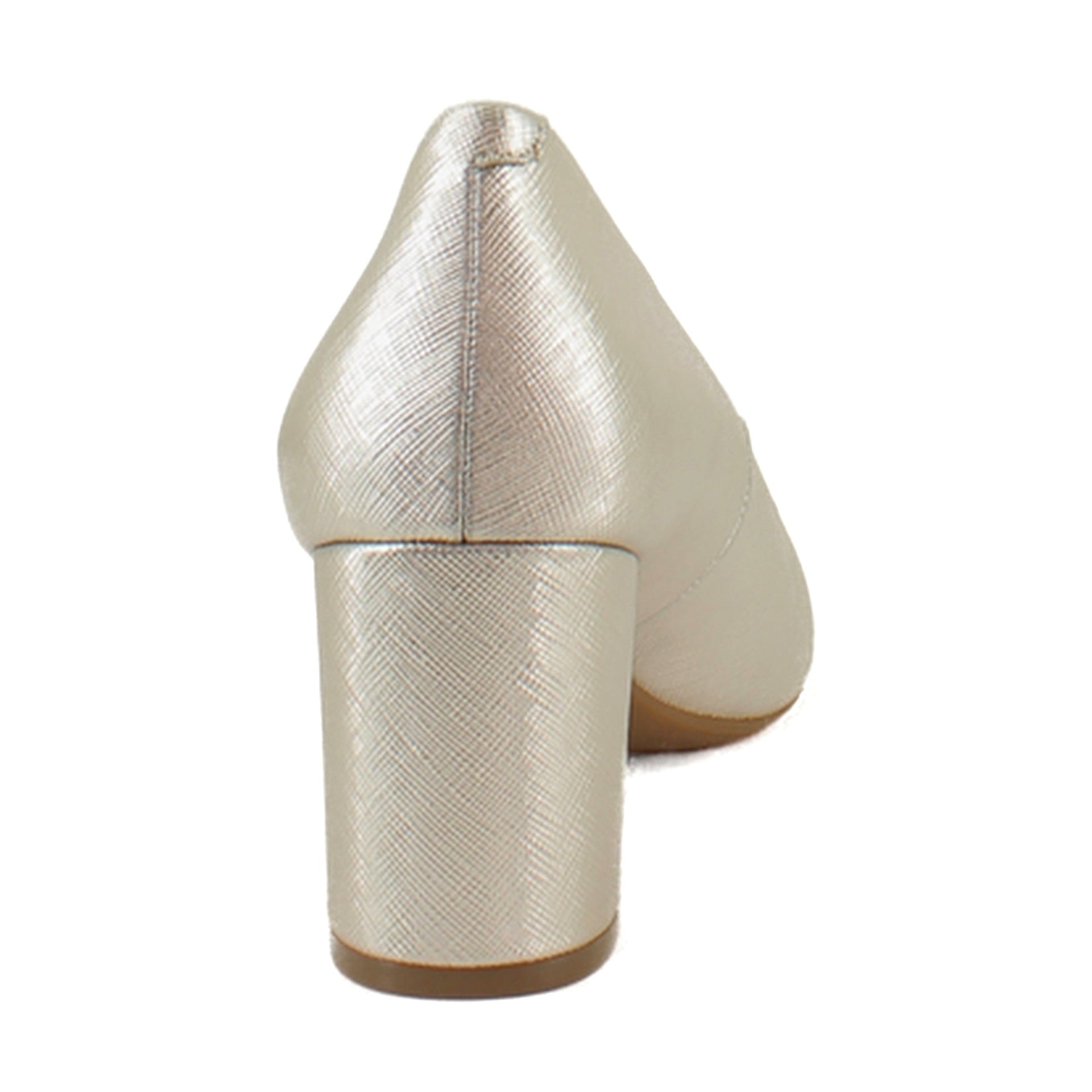 Gold Metallic Textured Faux Leather