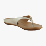 Gold Metallic Textured Faux Leather