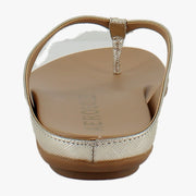 Gold Metallic Textured Faux Leather
