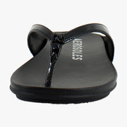 Black Patent Faux Leather