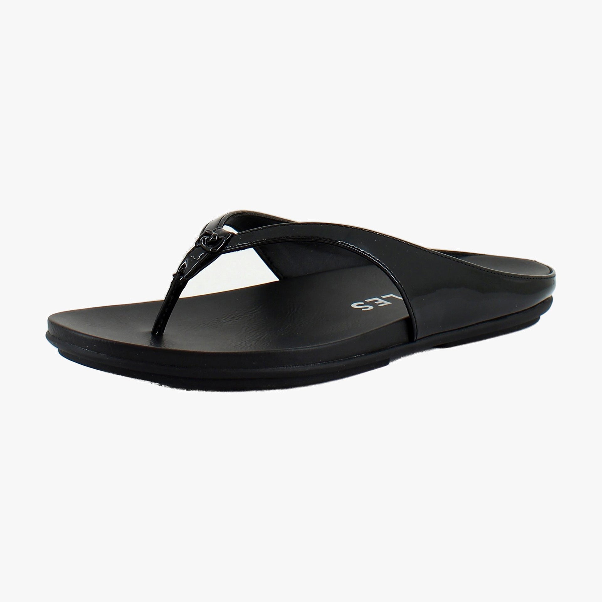 Black Patent Faux Leather