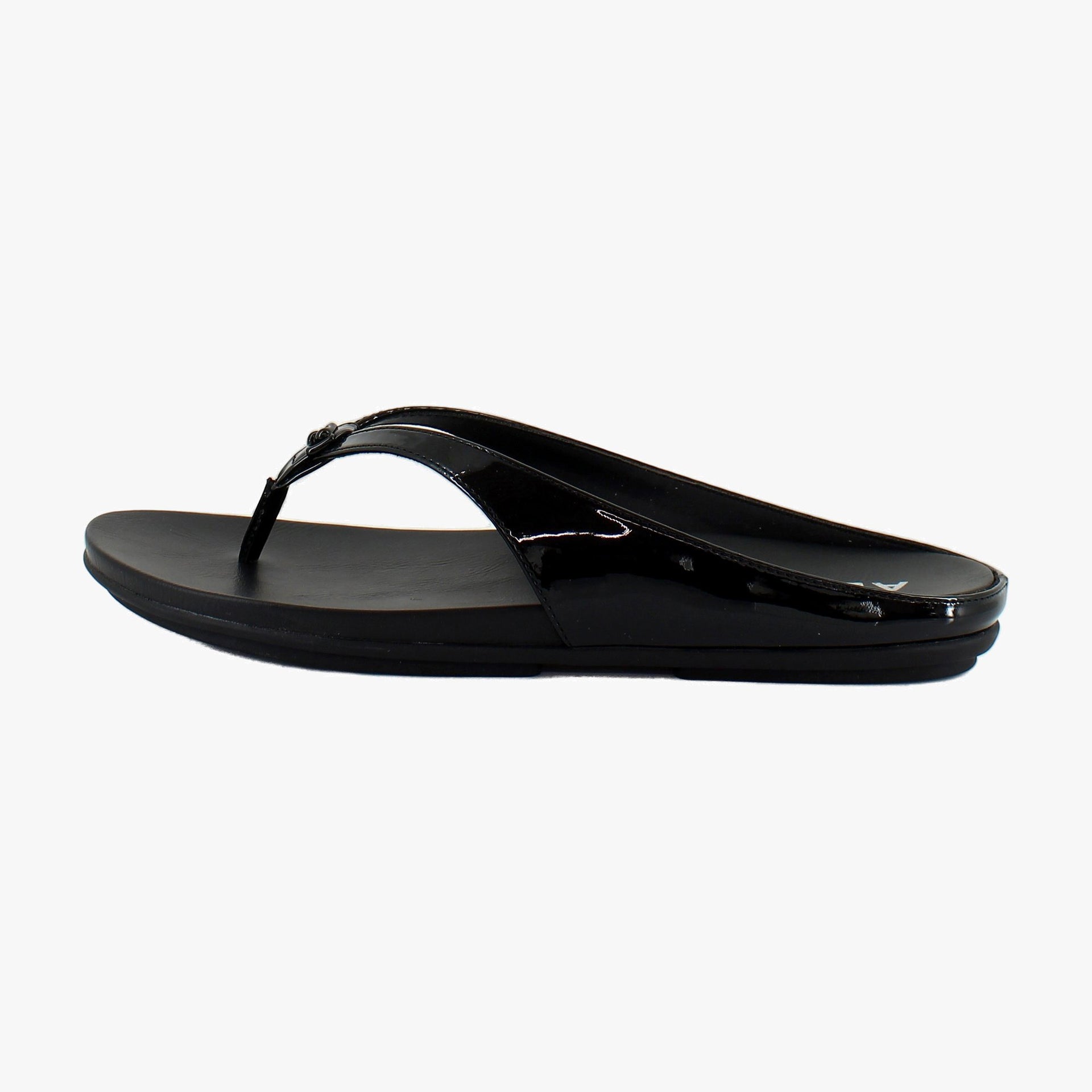 Black Patent Faux Leather