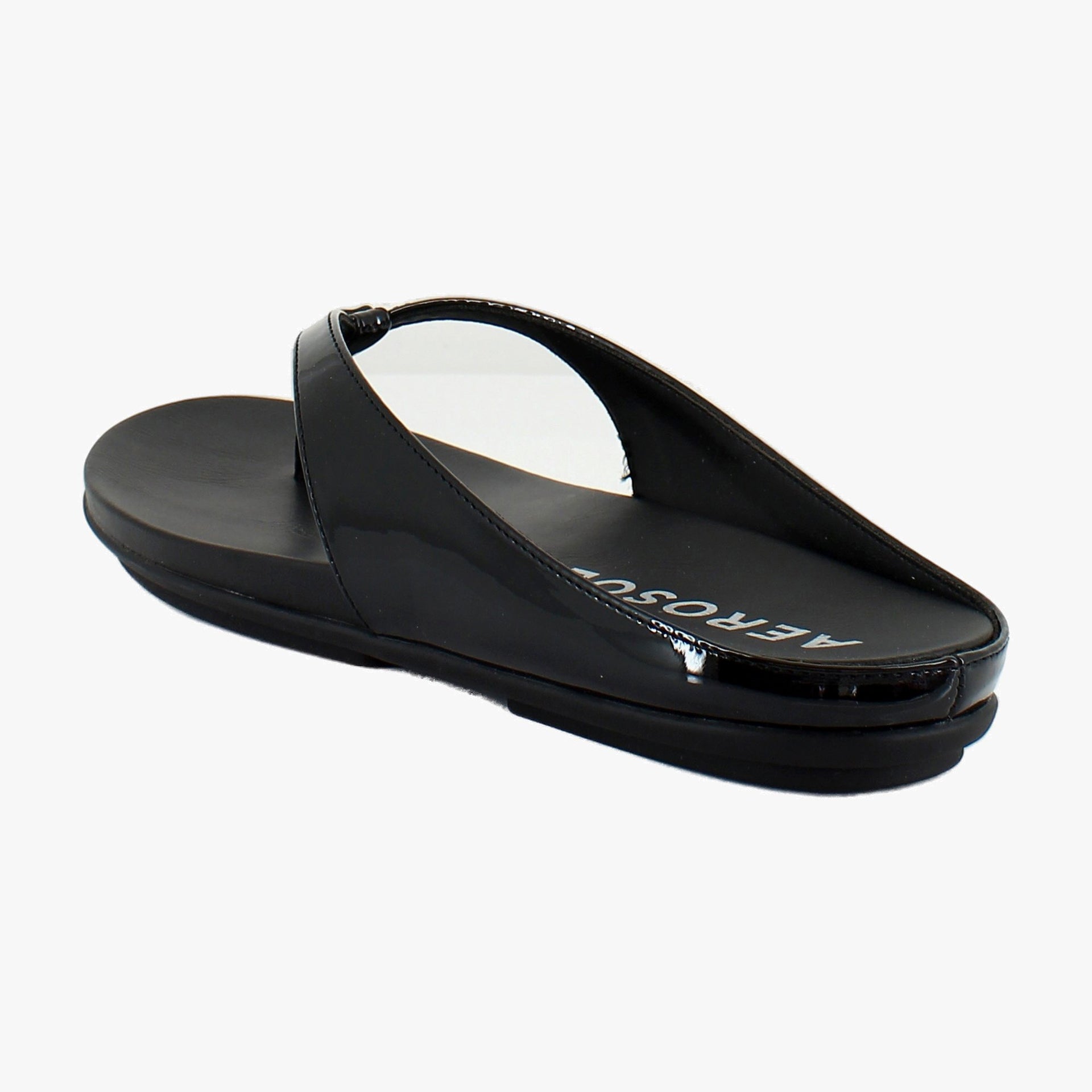 Black Patent Faux Leather