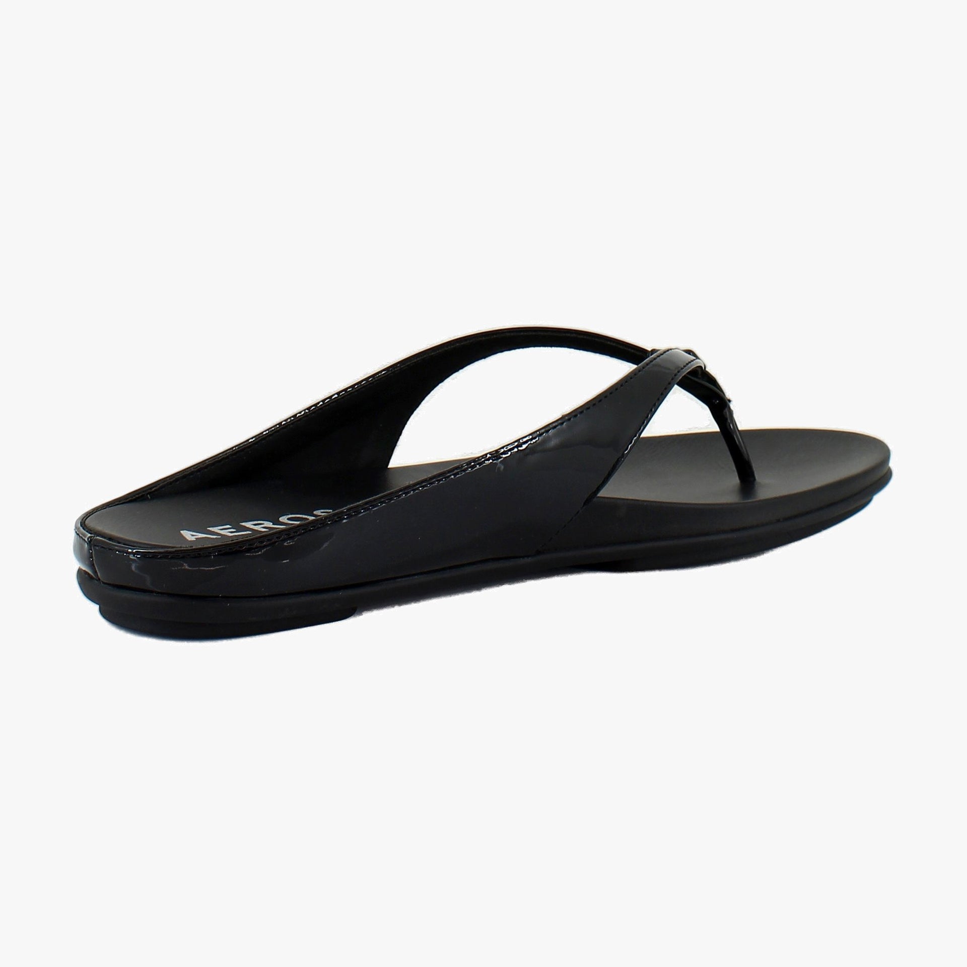 Black Patent Faux Leather