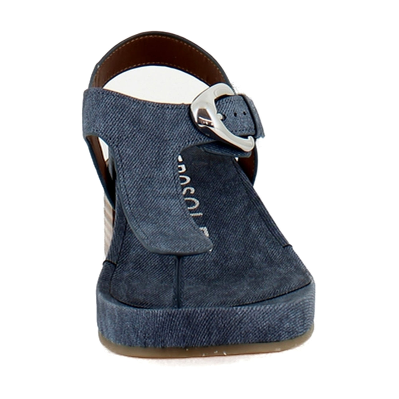 Blue Jean Textured Faux Leather