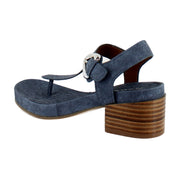Blue Jean Textured Faux Leather
