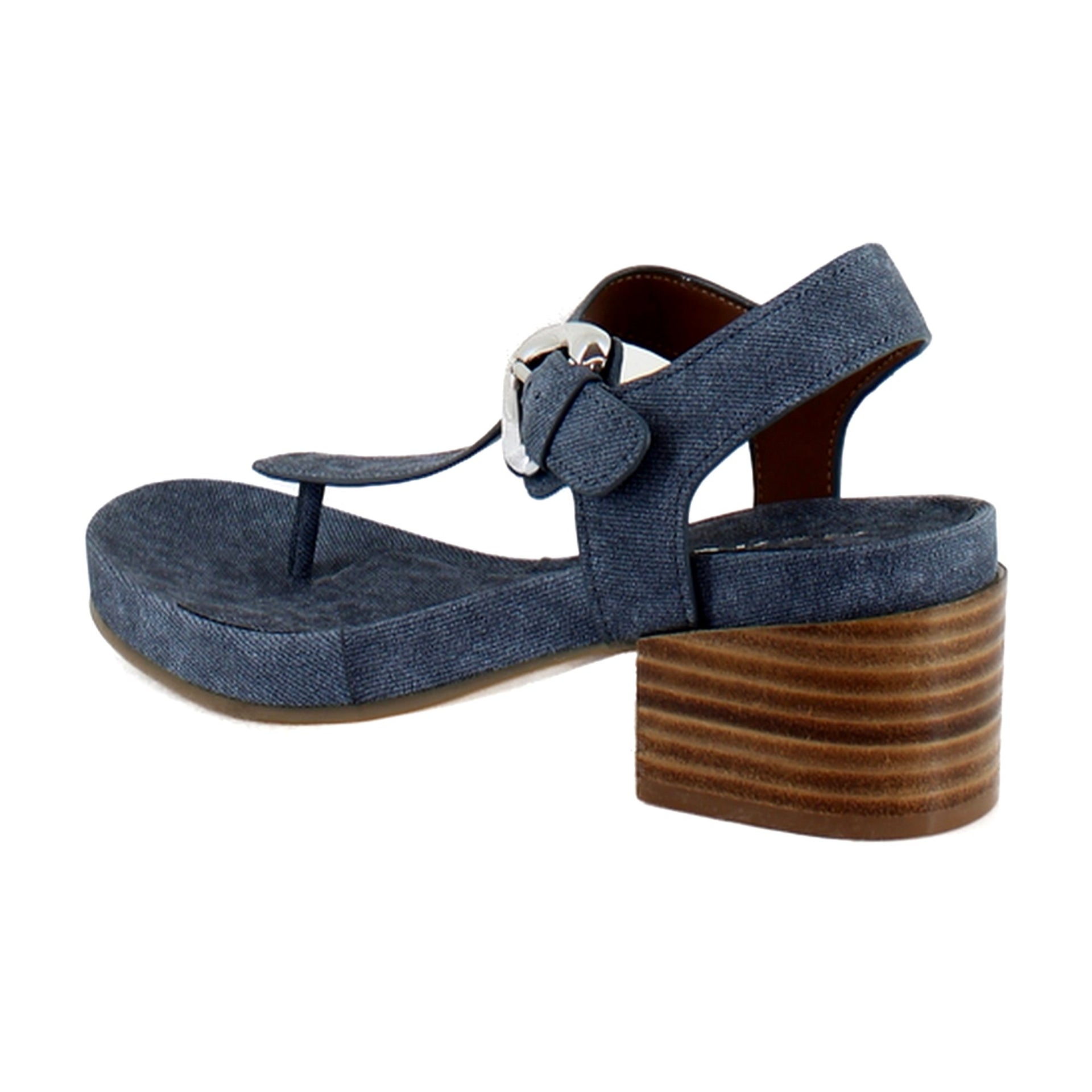 Blue Jean Textured Faux Leather
