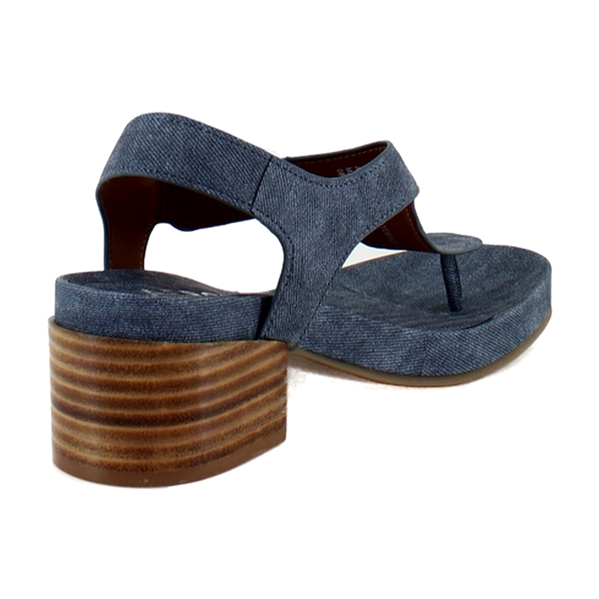 Blue Jean Textured Faux Leather