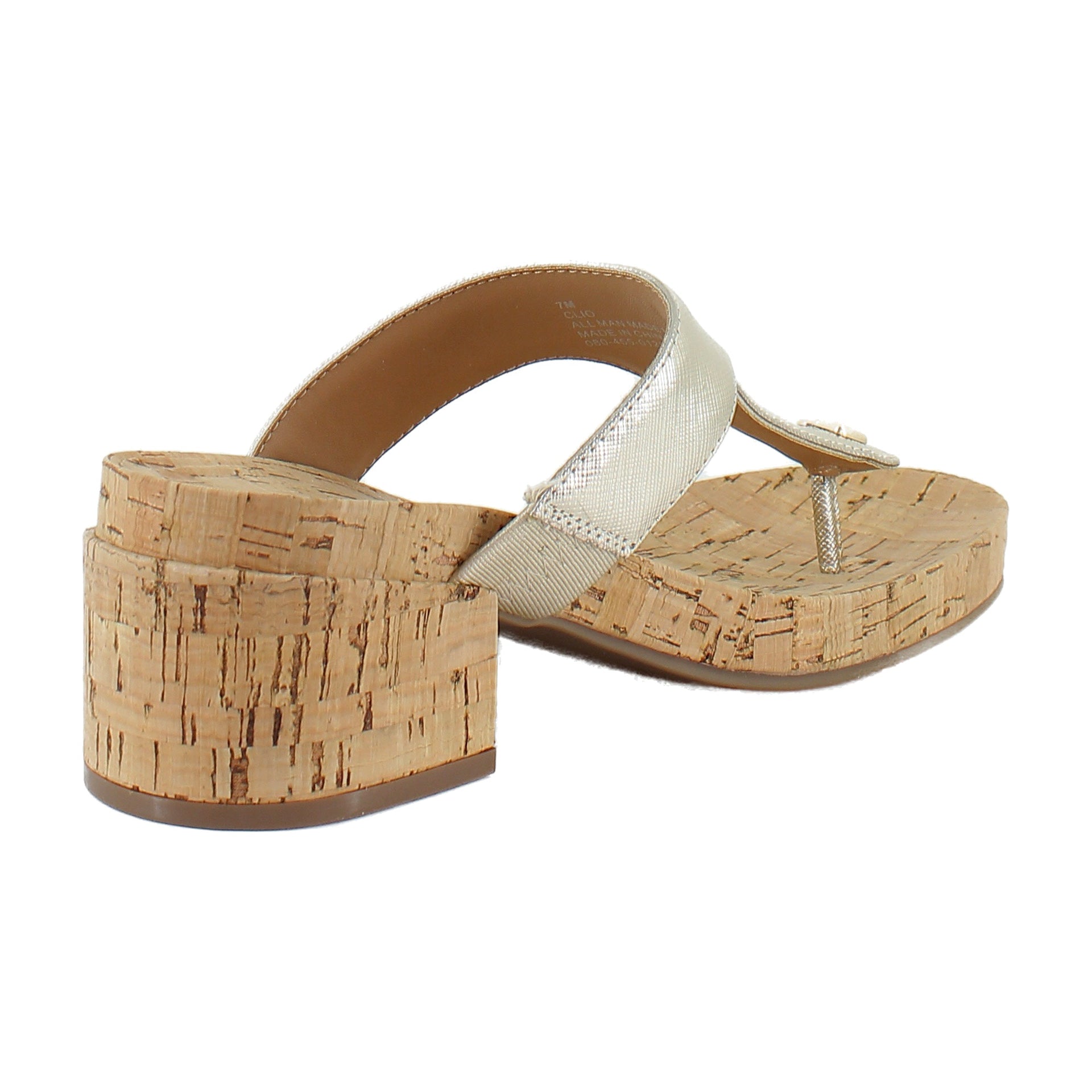 Gold Metallic Textured Faux Leather