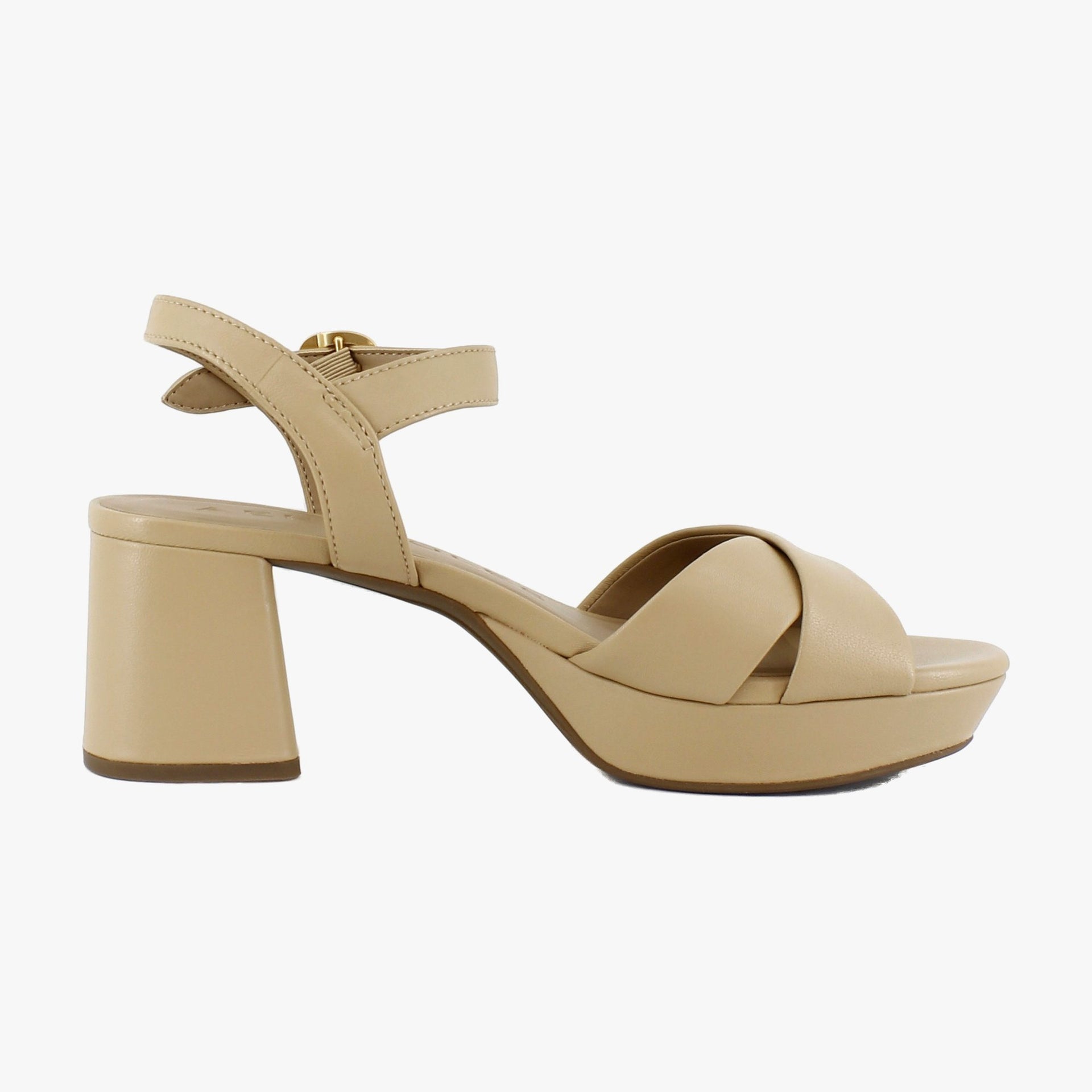 Beige Leather