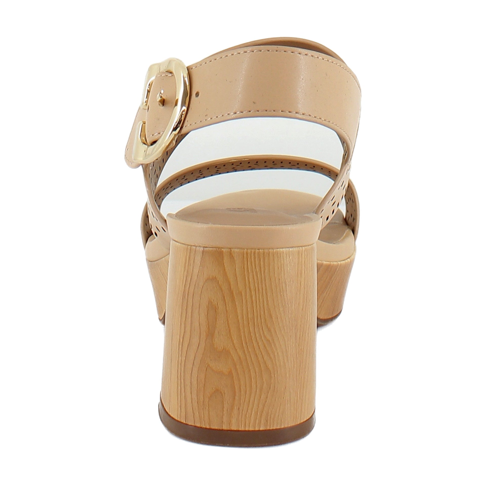 Beige Bisque Perf Faux Leather