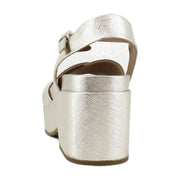 Gold Metallic Textured Faux Leather