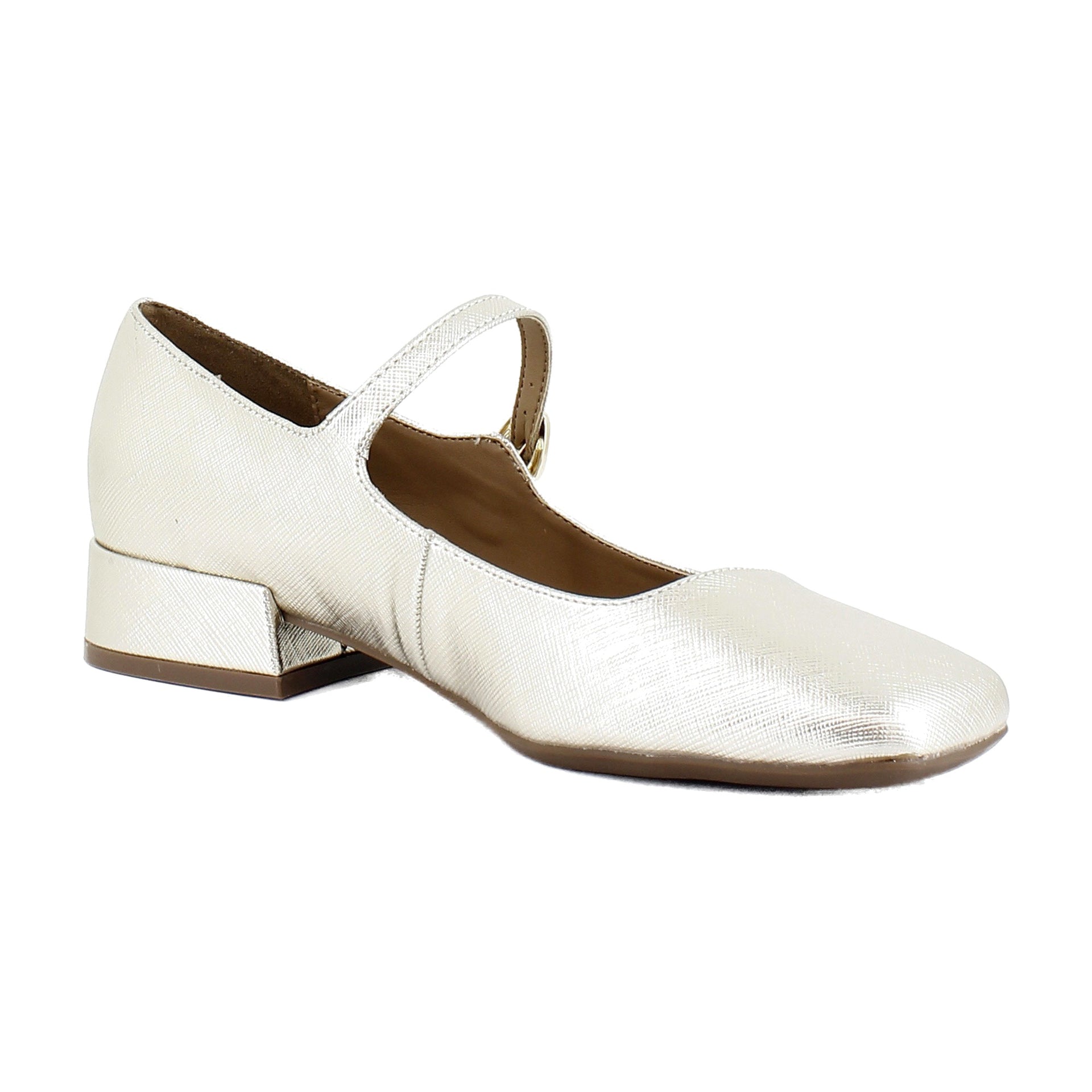 Soft Gold Metallic Faux Leather