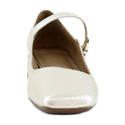 Soft Gold Metallic Faux Leather