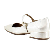 Soft Gold Metallic Faux Leather