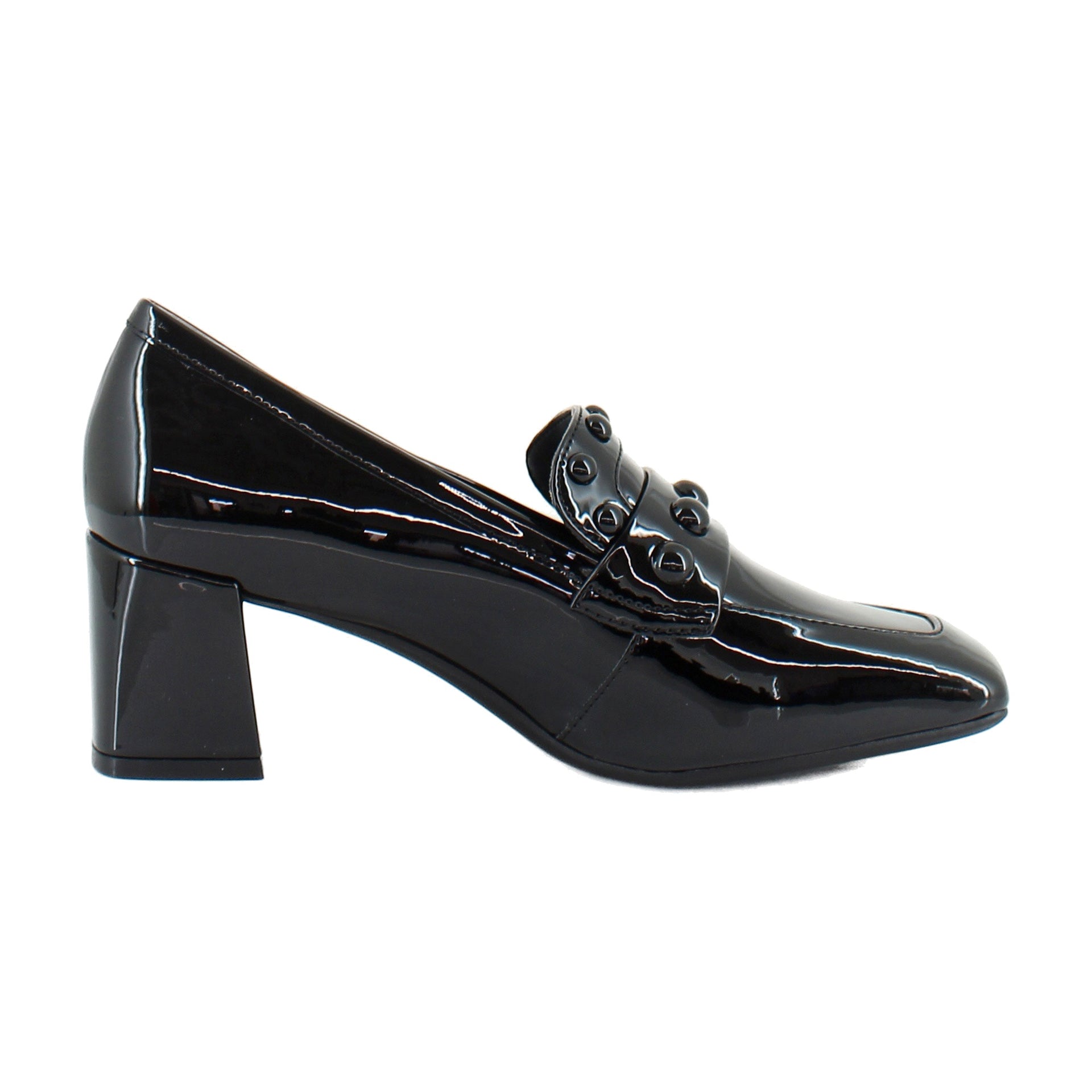 Black Patent Faux Leather