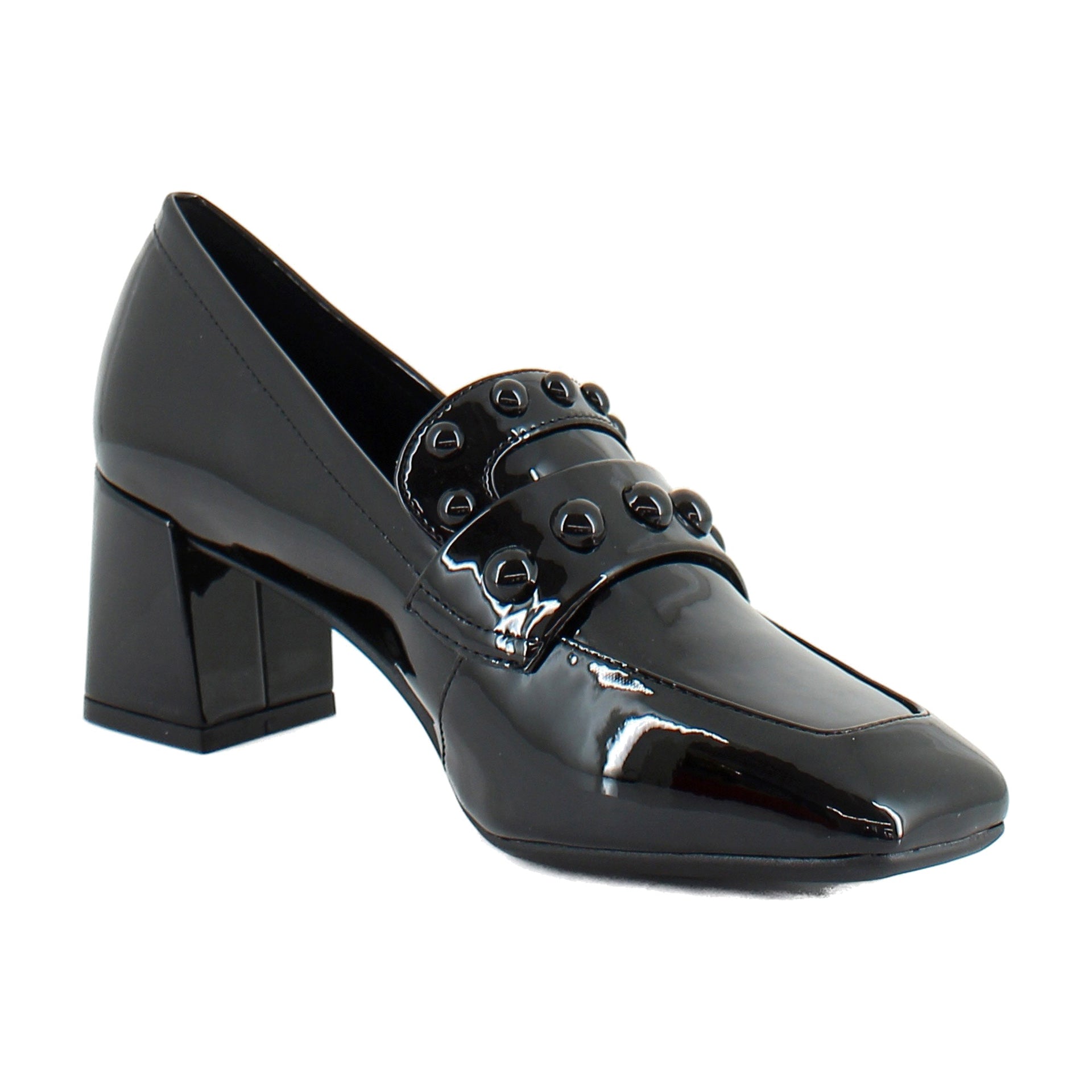 Black Patent Faux Leather
