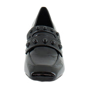 Black Patent Faux Leather