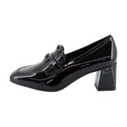 Black Patent Faux Leather