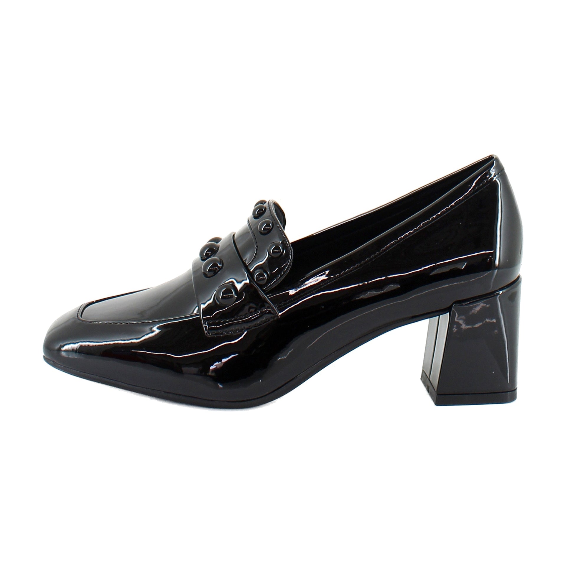 Black Patent Faux Leather