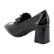 Black Patent Faux Leather