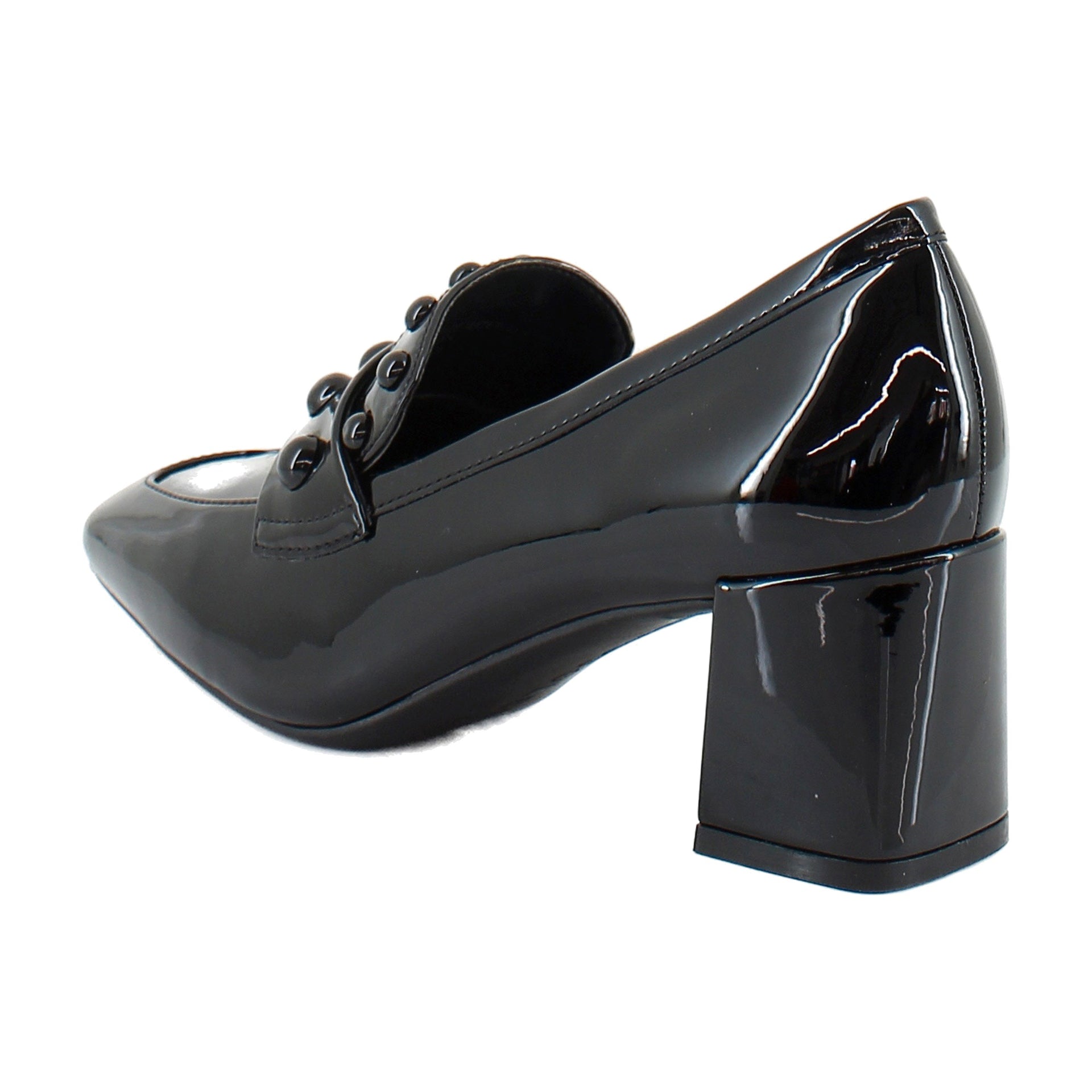 Black Patent Faux Leather