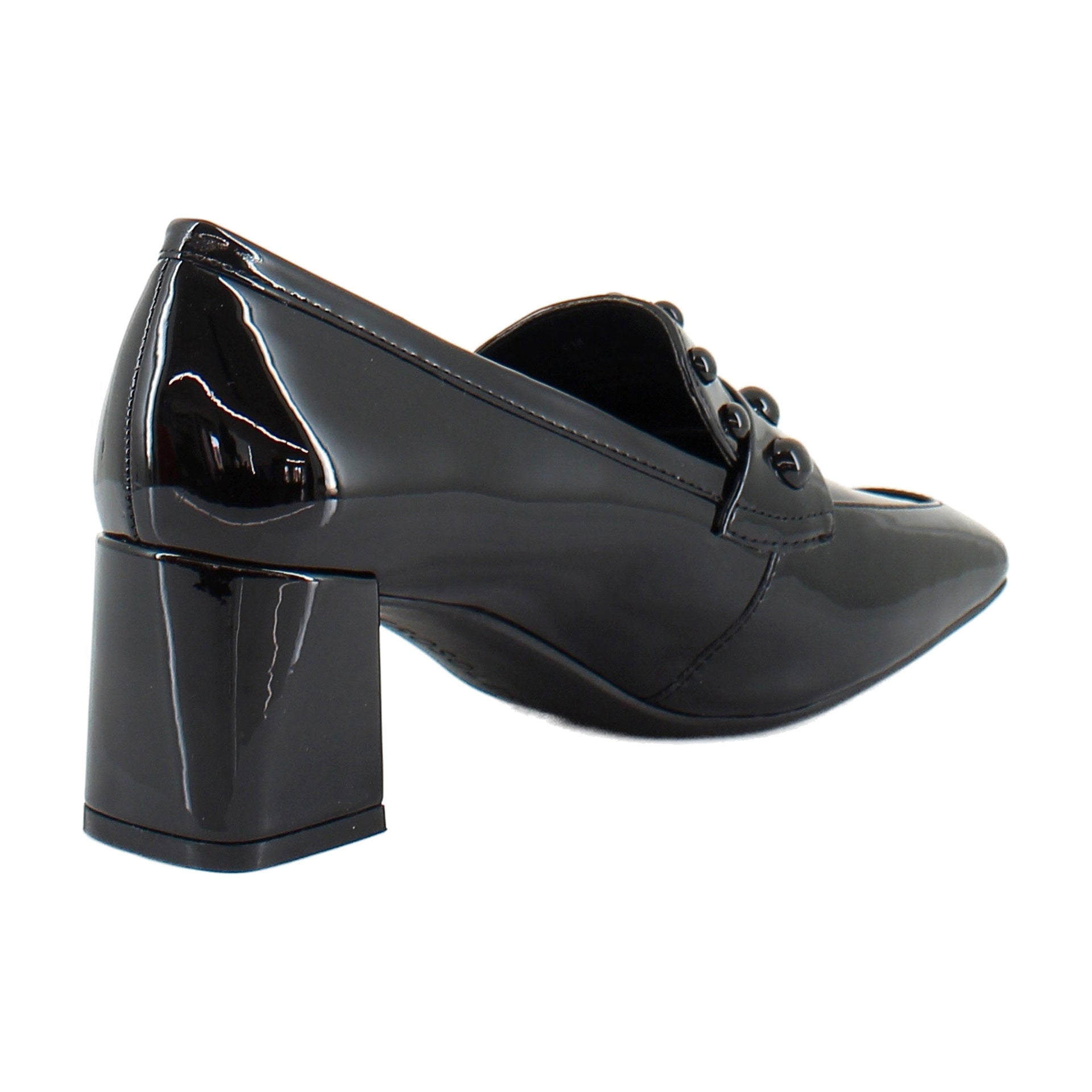 Black Patent Faux Leather