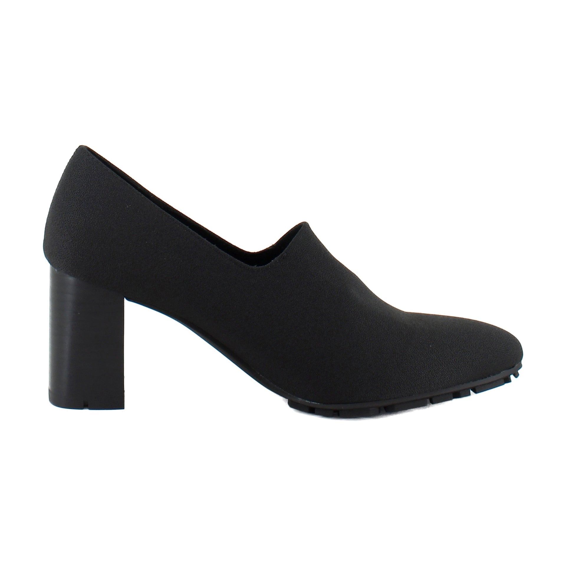 Black Stretch Crepon