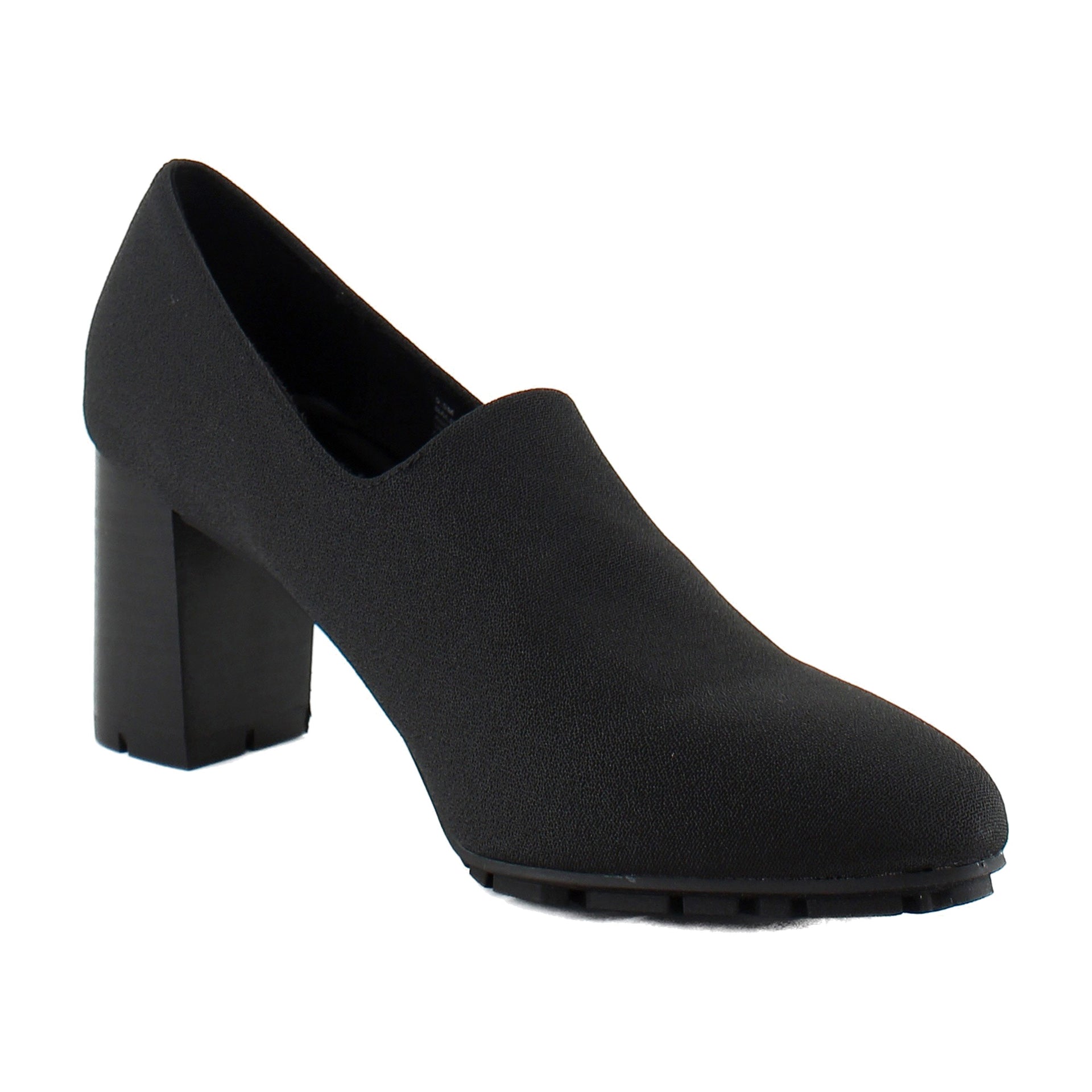 Black Stretch Crepon
