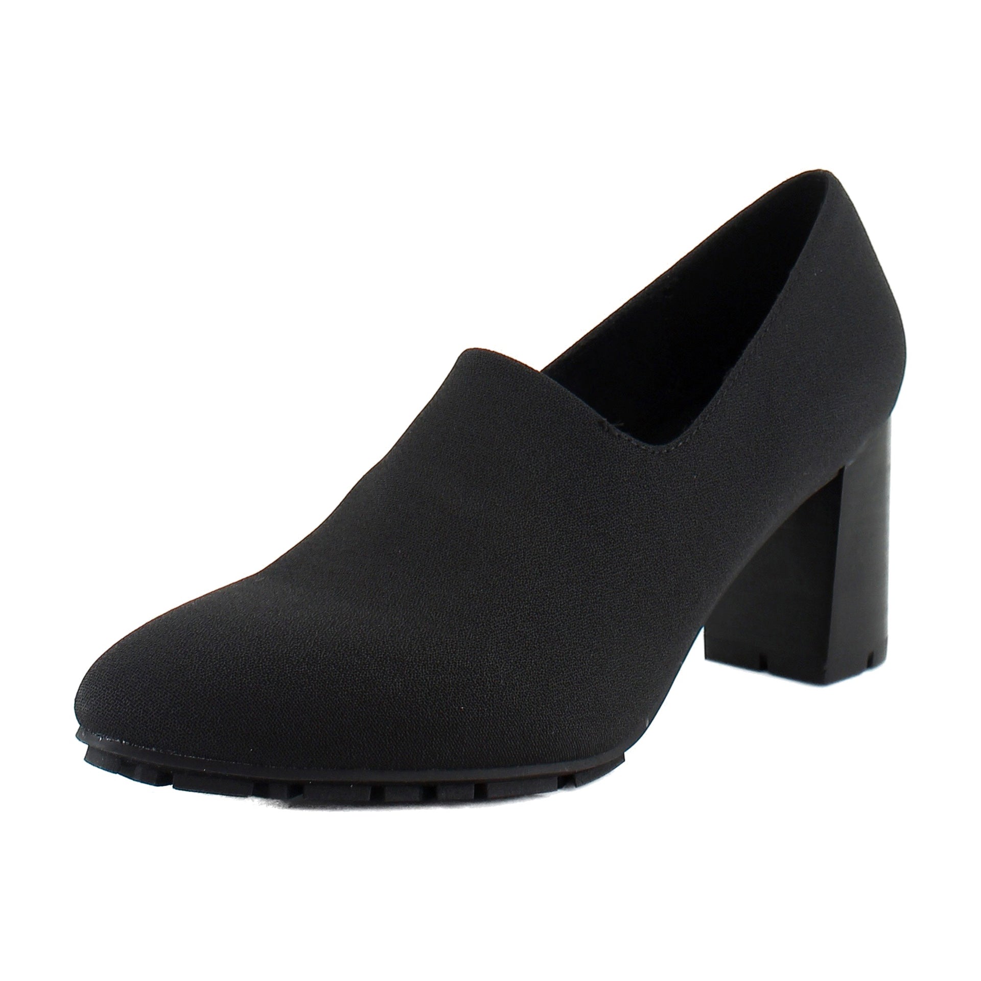 Black Stretch Crepon