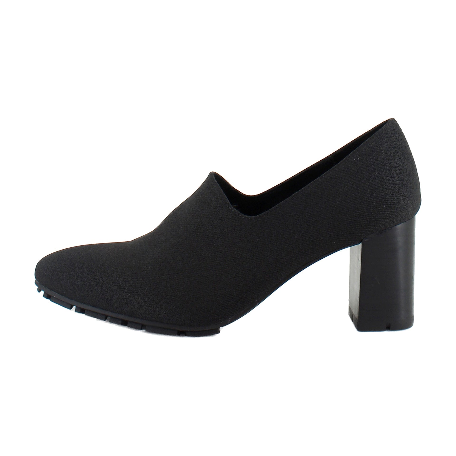 Black Stretch Crepon