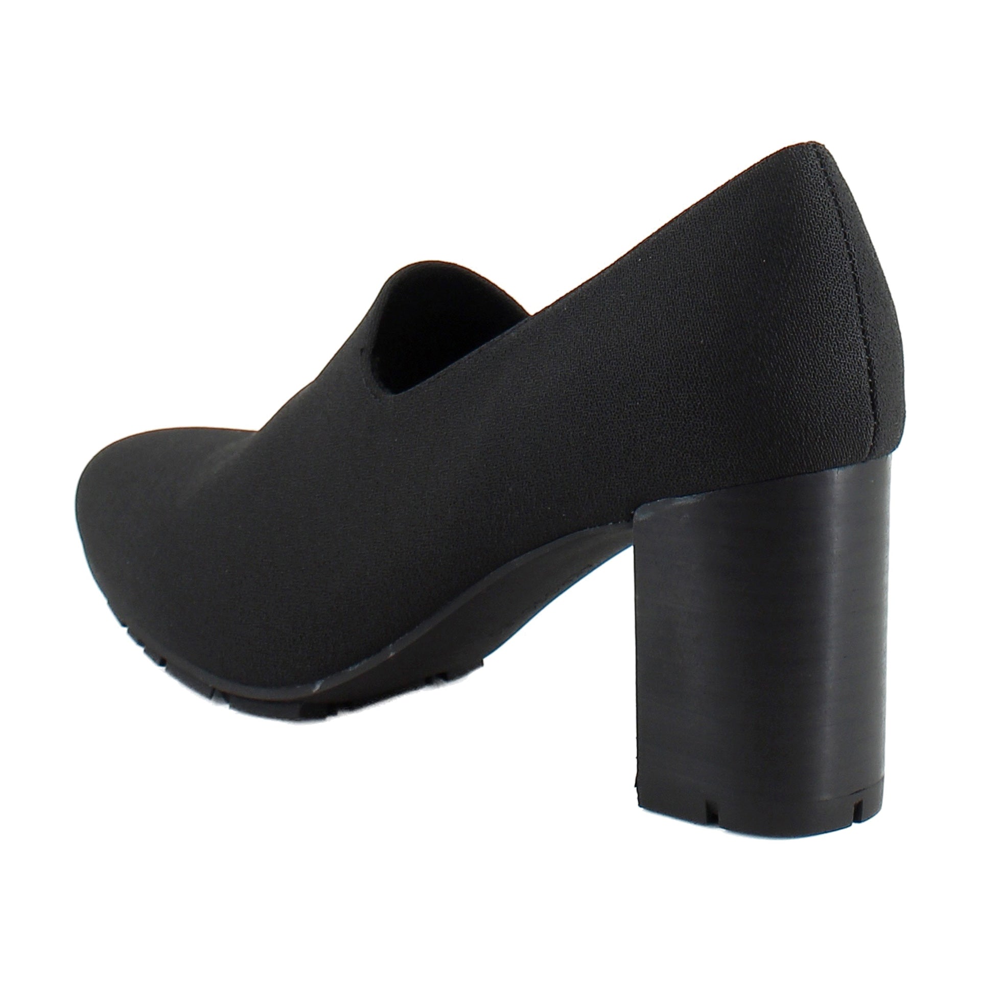 Black Stretch Crepon
