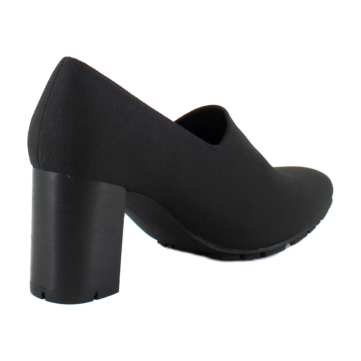 Black Stretch Crepon