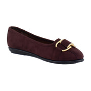 Fig Faux Suede