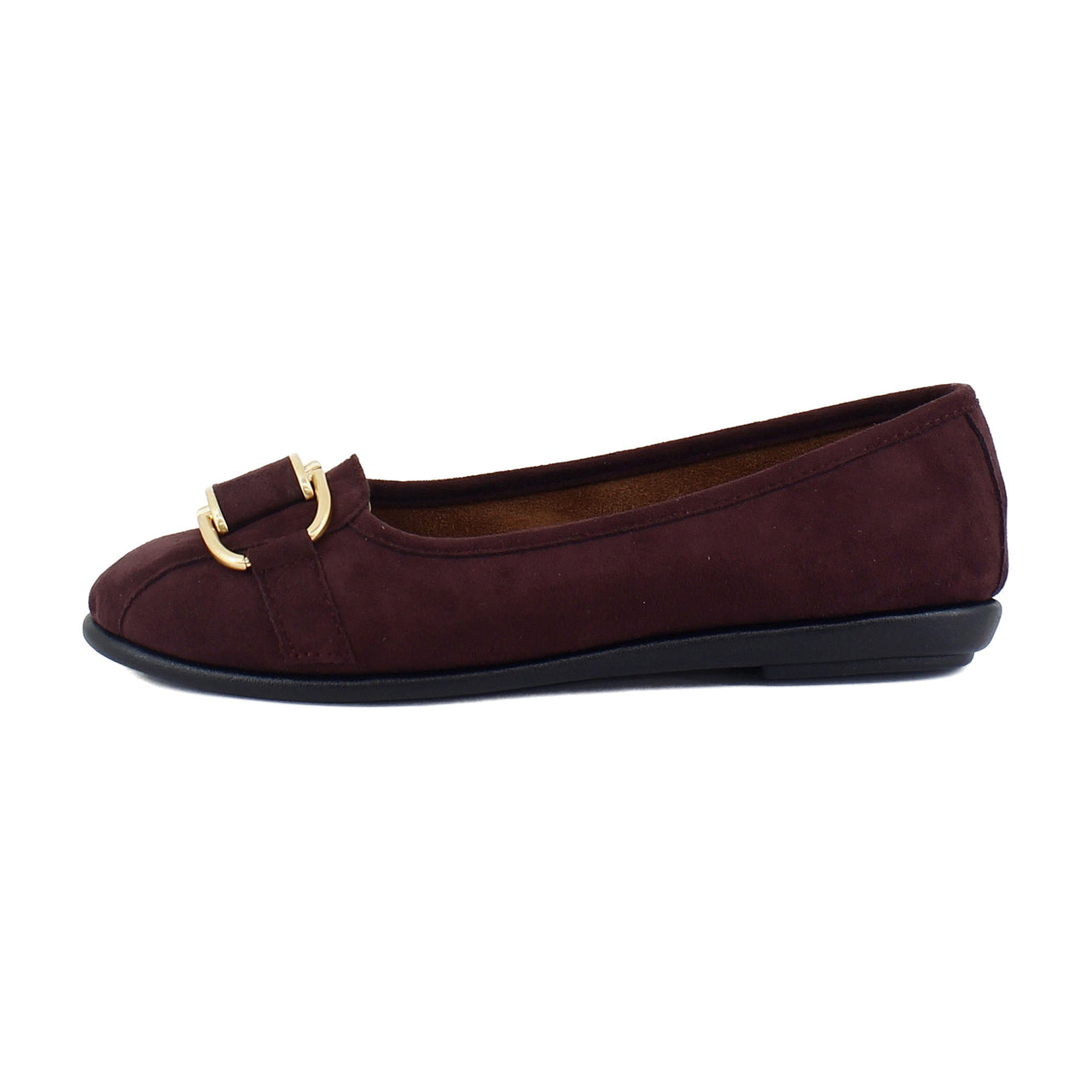 Fig Faux Suede